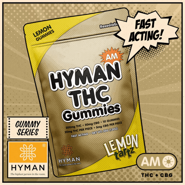 Lemon Tartz AM Fast Acting Gummies