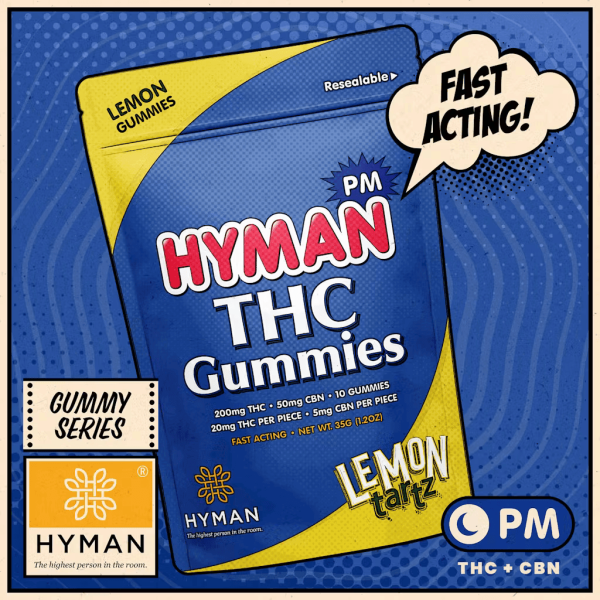 Lemon Tartz PM Fast Acting Gummies