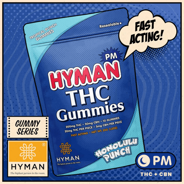 Honolulu Punch PM Fast Acting Gummies