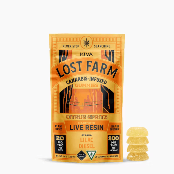 Citrus Spritz x Pineapple Express Live Resin Strain-Specific Gummies