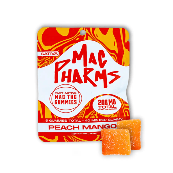 Peach Mango Sativa Gummies